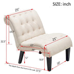 Fauteuils d'appoint (Lot de 2), Chaises de salon