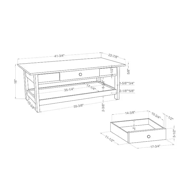 Lot de 4 tables basses Minsay avec plateau en faux marbre et rangement - HOMES: Inside + Out