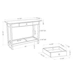 Lot de 4 tables basses Minsay avec plateau en faux marbre et rangement - HOMES: Inside + Out