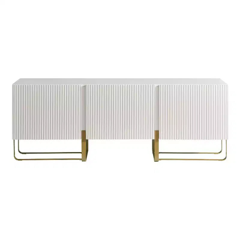 Meuble TV Forast Modern 3 portes de rangement 24/7 Shop At Home pour téléviseurs jusqu'à 65 pouces