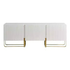Meuble TV Forast Modern 3 portes de rangement 24/7 Shop At Home pour téléviseurs jusqu'à 65 pouces