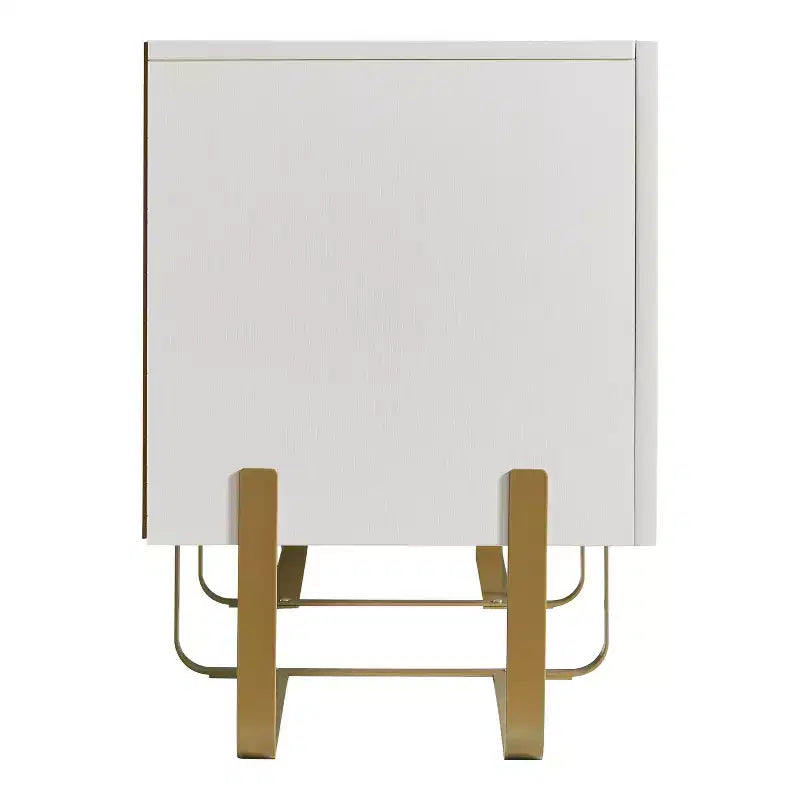 Meuble TV Forast Modern 3 portes de rangement 24/7 Shop At Home pour téléviseurs jusqu'à 65 pouces