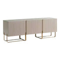 24/7 Shop At Home Forast Modern 3 Door Storage TV Stand for TVs up to 65 