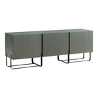 Meuble TV Forast Modern 3 portes de rangement 24/7 Shop At Home pour téléviseurs jusqu'à 65 pouces