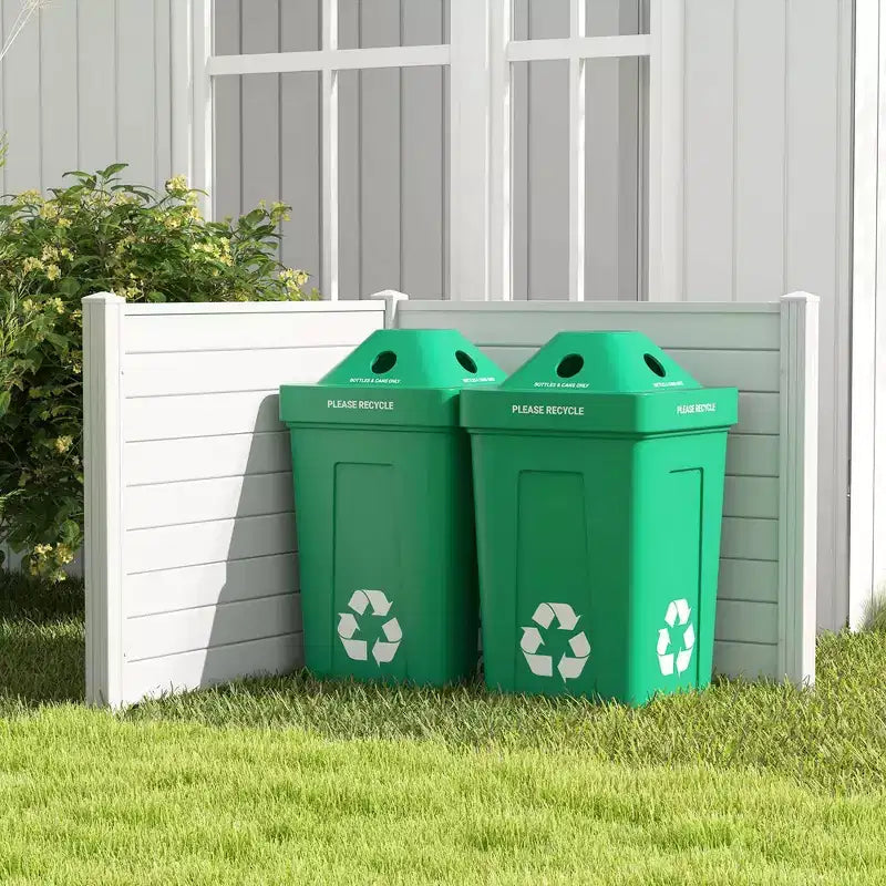 Costway Barrière de climatiseur 48 L x 37,5 H avec 3 piquets au sol Noir/Blanc