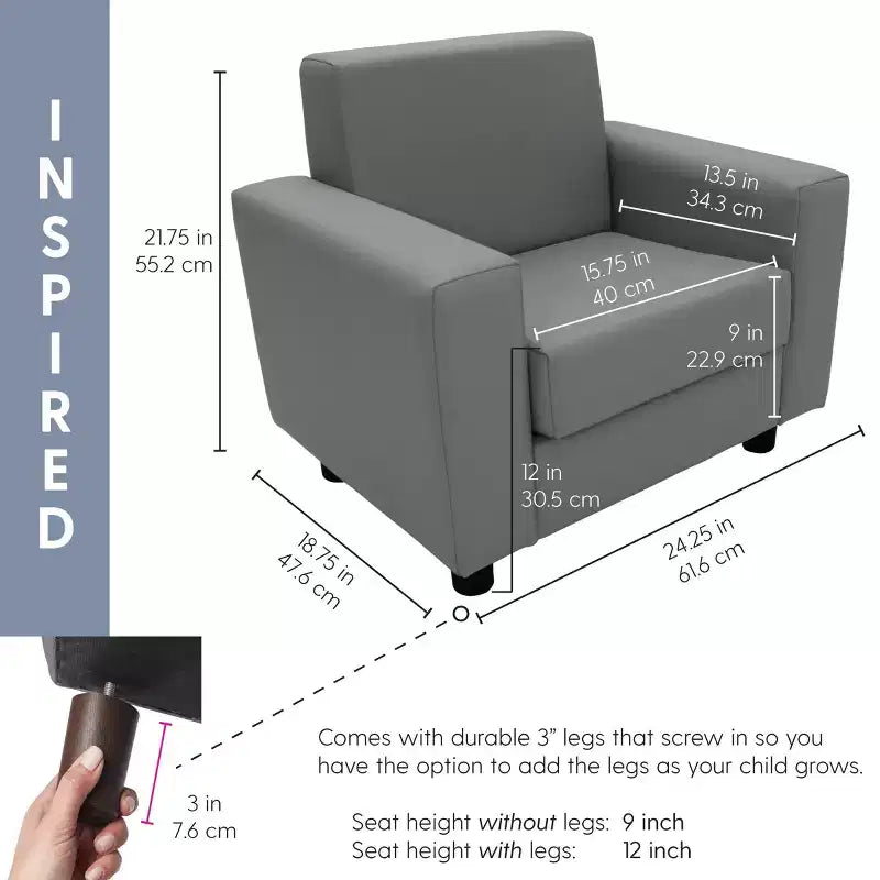 Factory Direct Partners Inspired Playtime Chaise Classique pour Enfants