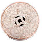 JONATHAN Y Double Happiness 18 Tabouret de jardin/Table d'appoint en céramique Chinoiserie