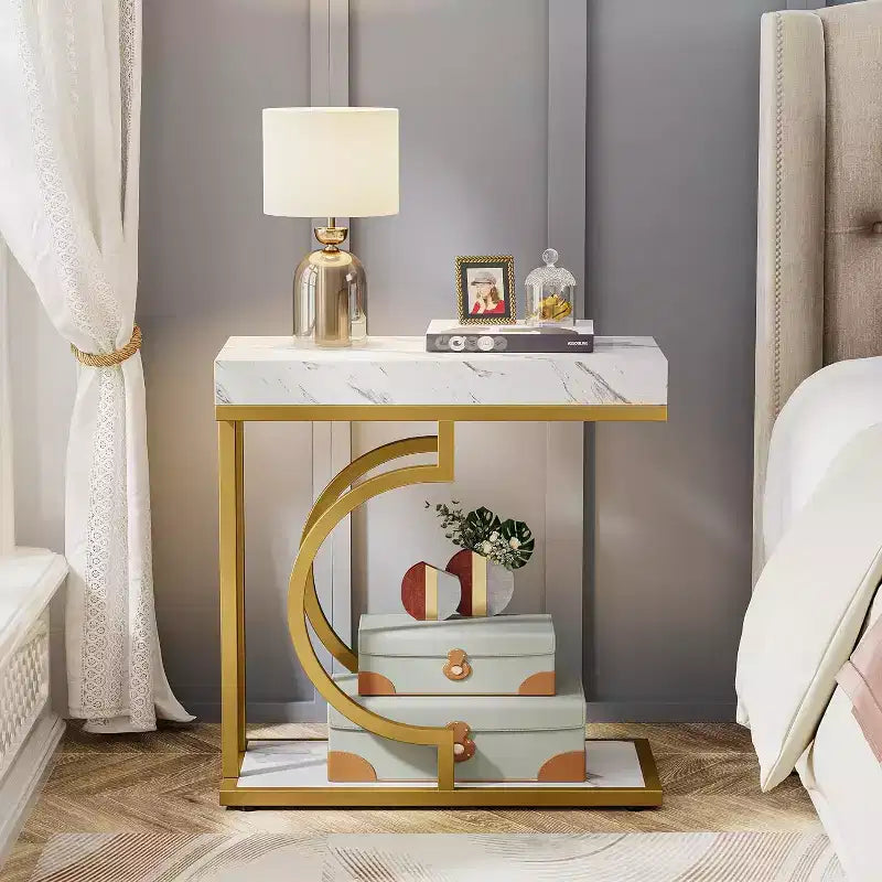 Table d'appoint étroite Lantine 23.6