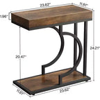 Table d'appoint étroite Lantine 23.6