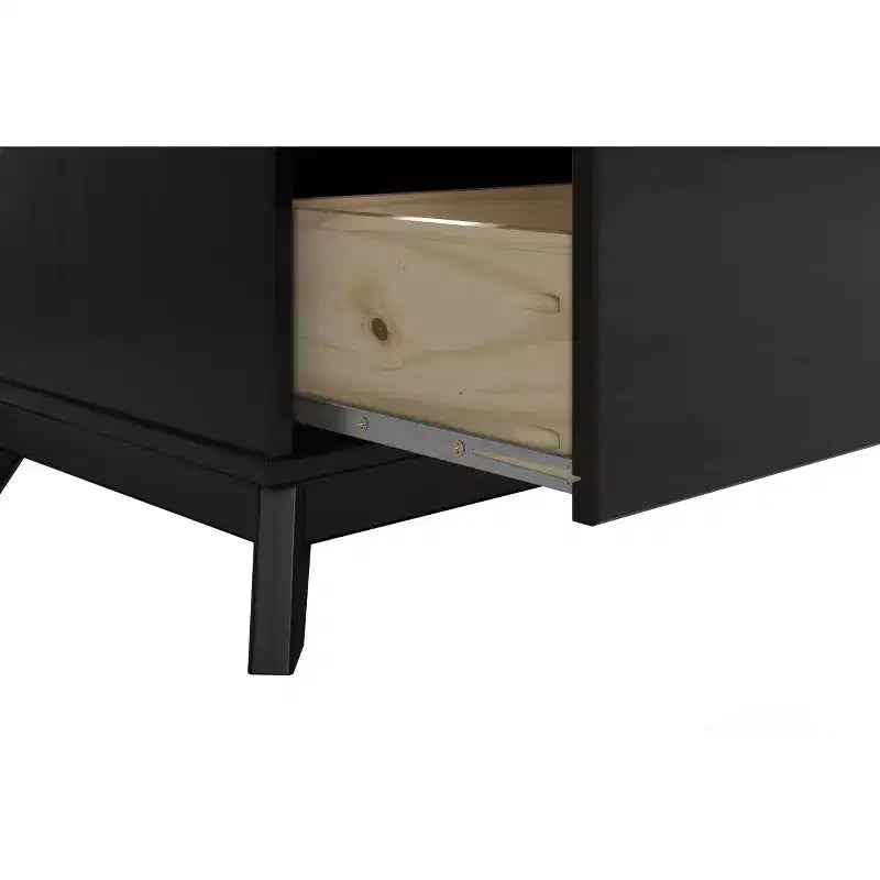 Commode à 6 tiroirs Pensy en bois massif de style Mid-Century Modern - Powell