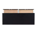 Commode à 6 tiroirs Pensy en bois massif de style Mid-Century Modern - Powell