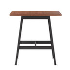 Flash Furniture Table de conférence Redmond commerciale 60x30 avec plateau en stratifié double face de 2,5 cm d'épaisseur avec bordure en PVC et piètement en acier robuste en A
