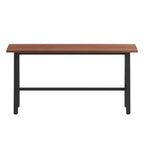 Flash Furniture Table de conférence Redmond commerciale 60x30 avec plateau en stratifié double face de 2,5 cm d'épaisseur avec bordure en PVC et piètement en acier robuste en A