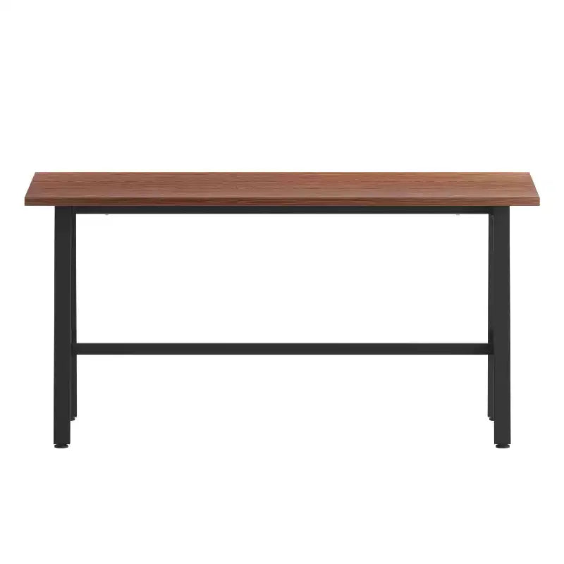 Flash Furniture Table de conférence Redmond commerciale 60x30 avec plateau en stratifié double face de 2,5 cm d'épaisseur avec bordure en PVC et piètement en acier robuste en A