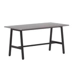 Flash Furniture Table de conférence Redmond commerciale 60x30 avec plateau en stratifié double face de 2,5 cm d'épaisseur avec bordure en PVC et piètement en acier robuste en A
