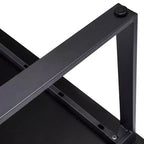 Flash Furniture Table de conférence Redmond commerciale 60x30 avec plateau en stratifié double face de 2,5 cm d'épaisseur avec bordure en PVC et piètement en acier robuste en A