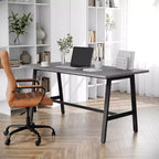 Flash Furniture Table de conférence Redmond commerciale 60x30 avec plateau en stratifié double face de 2,5 cm d'épaisseur avec bordure en PVC et piètement en acier robuste en A