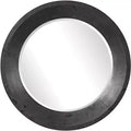 Uttermost Frazier Dark Gray 40 Round Oversized Wall Mirror