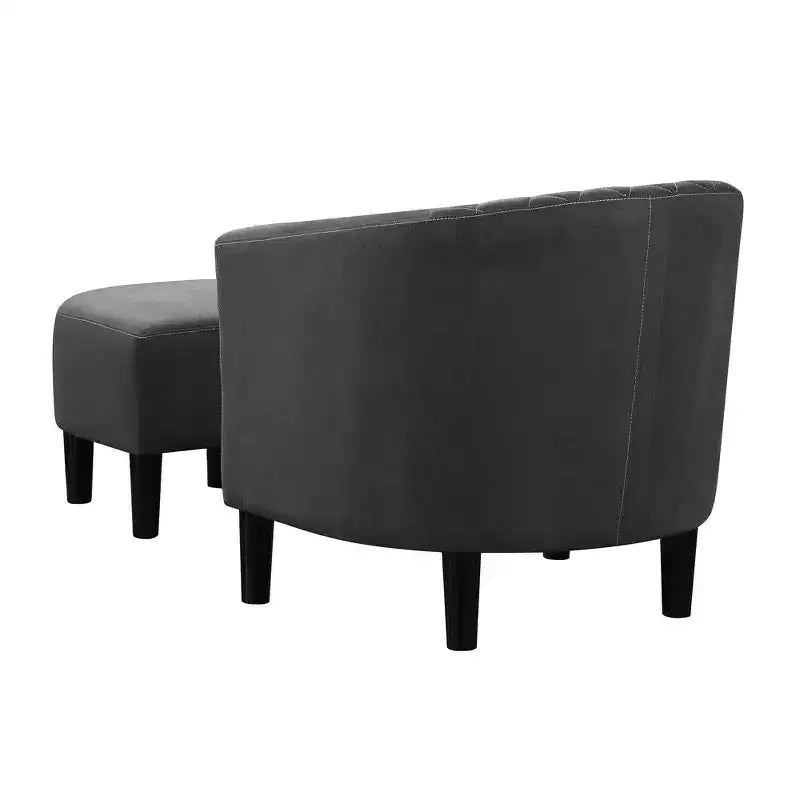 Breighton Home Prenez Place Fauteuil d'appoint Roosevelt avec Ottoman
