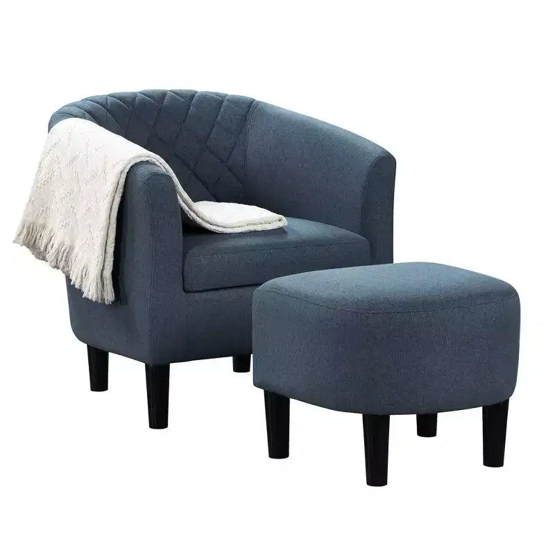 Breighton Home Prenez Place Fauteuil d'appoint Roosevelt avec Ottoman