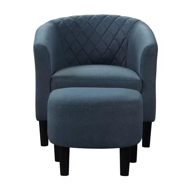 Breighton Home Prenez Place Fauteuil d'appoint Roosevelt avec Ottoman