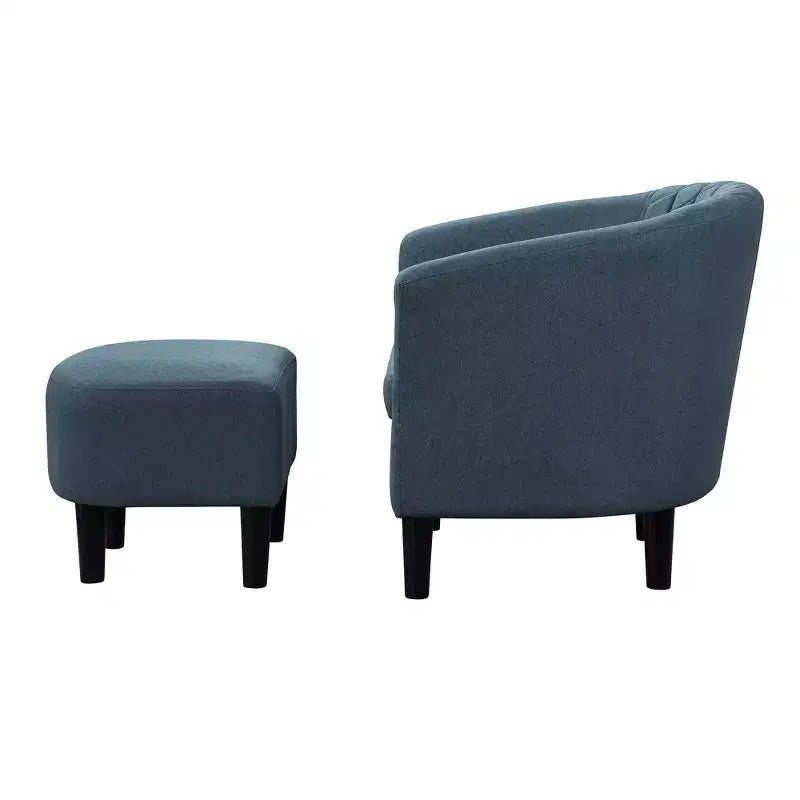 Breighton Home Prenez Place Fauteuil d'appoint Roosevelt avec Ottoman