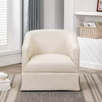 Fauteuil d'appoint pivotant Comfort Pointe Elm avec jupe