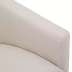 Fauteuil d'appoint pivotant Comfort Pointe Elm avec jupe