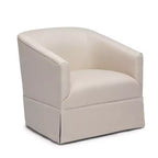 Fauteuil d'appoint pivotant Comfort Pointe Elm avec jupe