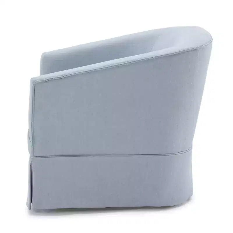 Fauteuil d'appoint pivotant Comfort Pointe Elm avec jupe