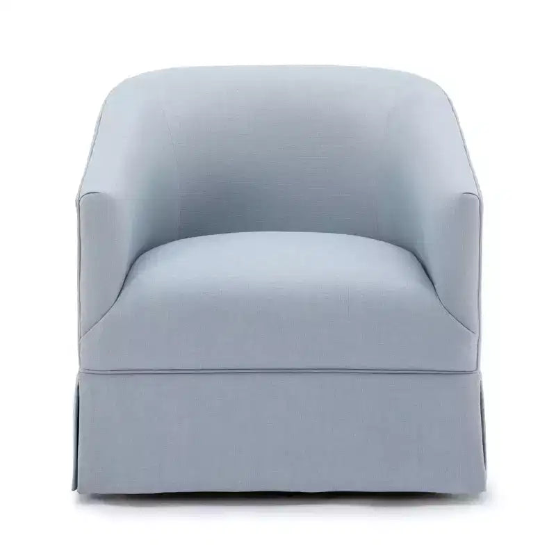 Fauteuil d'appoint pivotant Comfort Pointe Elm avec jupe