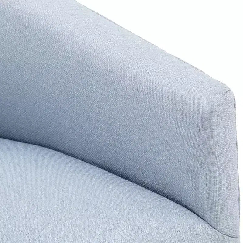 Fauteuil d'appoint pivotant Comfort Pointe Elm avec jupe