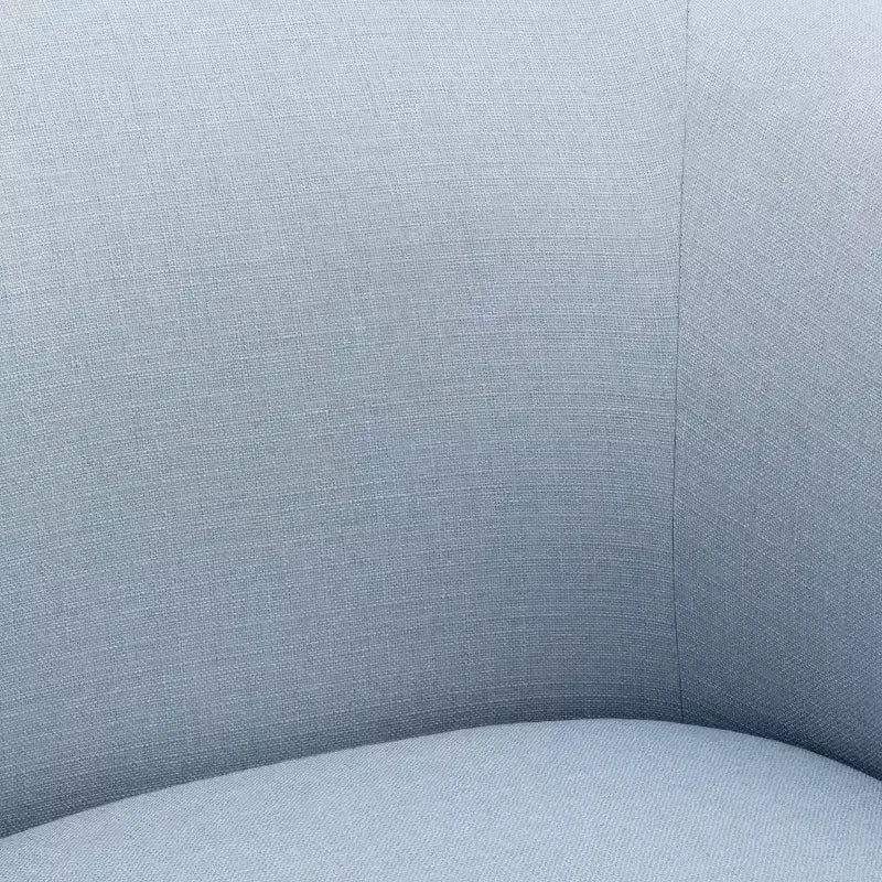 Fauteuil d'appoint pivotant Comfort Pointe Elm avec jupe