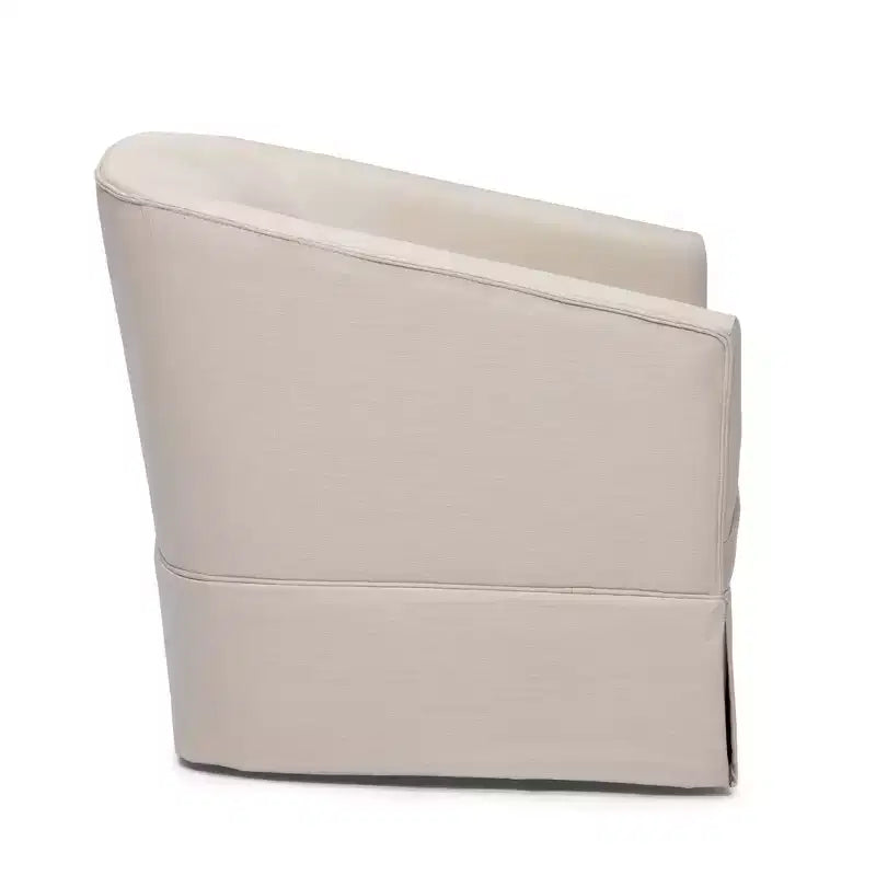 Fauteuil d'appoint pivotant Comfort Pointe Elm avec jupe