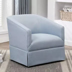 Fauteuil d'appoint pivotant Comfort Pointe Elm avec jupe