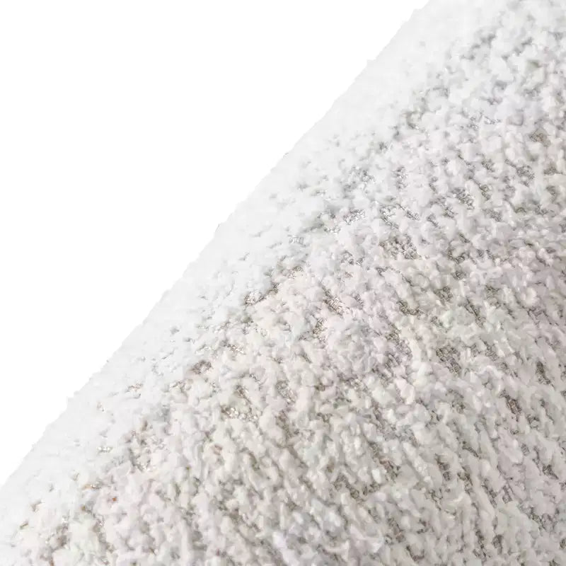 HOMES: Inside + Out Canapé deux places 63,75 po en tissu bouclé incurvé style Boho Pinehush avec coussins à ressorts ensachés