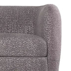 MAISONS : Intérieur + Extérieur Canapé bouclé incurvé bohème Pinehush 85 po avec coussins à ressorts ensachés