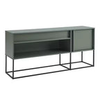 Meuble TV 24/7 Shop At Home Tidehigh Modern 1 tiroir pour téléviseurs jusqu'à 65 pouces avec lumières LED