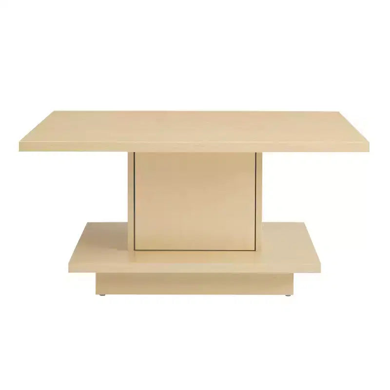 Table basse carrée contemporaine 24/7 Shop At Home Traci 31 avec rangement dissimulé