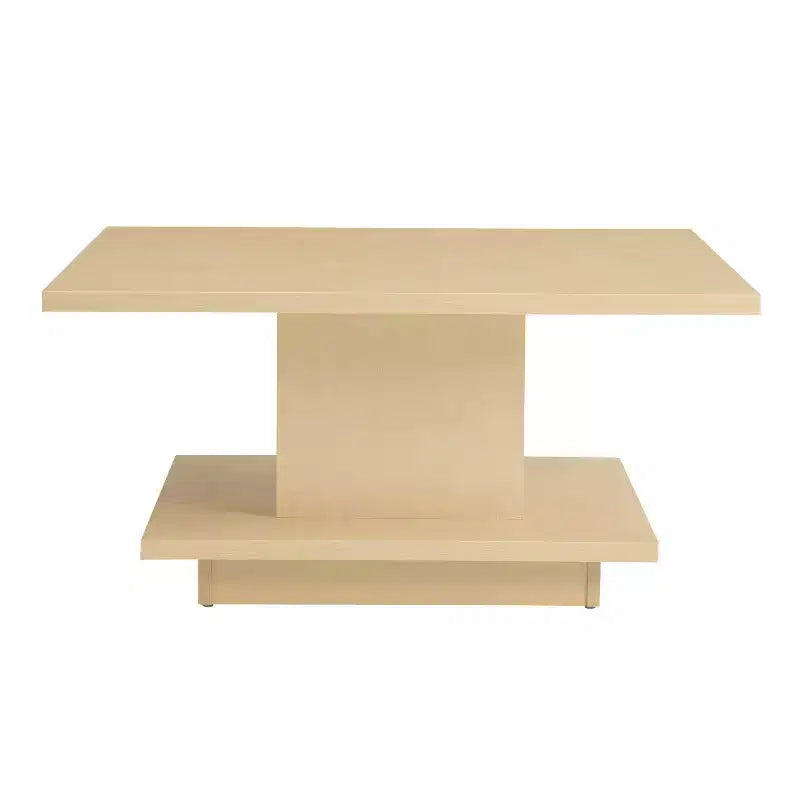 Table basse carrée contemporaine 24/7 Shop At Home Traci 31 avec rangement dissimulé