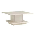 Table basse carrée contemporaine 24/7 Shop At Home Traci 31 avec rangement dissimulé