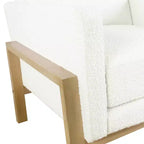 Fauteuil d'appoint en bois - HomePop