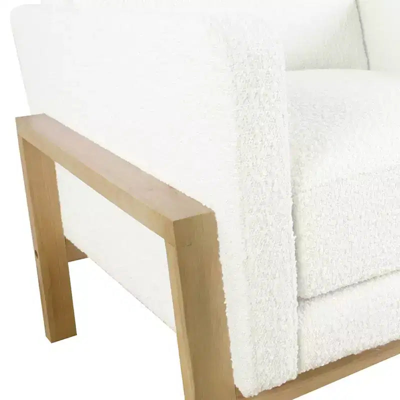 Fauteuil d'appoint en bois - HomePop