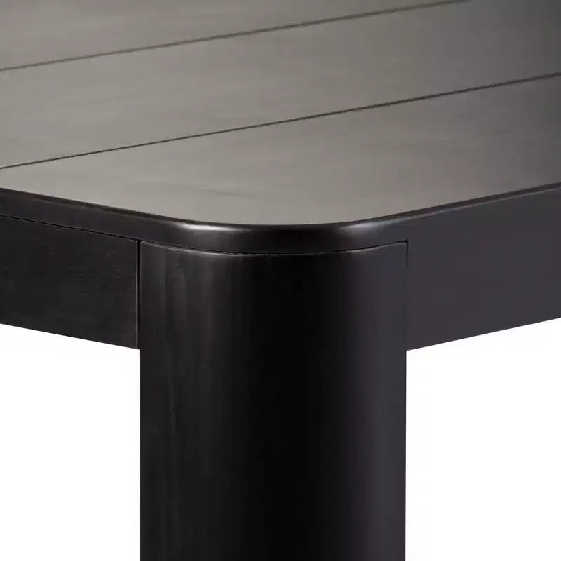 Table à manger Contour en bois massif 60" Plank+Beam pour 4 personnes