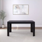 Table à manger Contour en bois massif 60" Plank+Beam pour 4 personnes