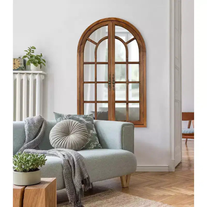 Miroir mural Boldmere Arch 28 x 44 - Kate & Laurel All Things Decor