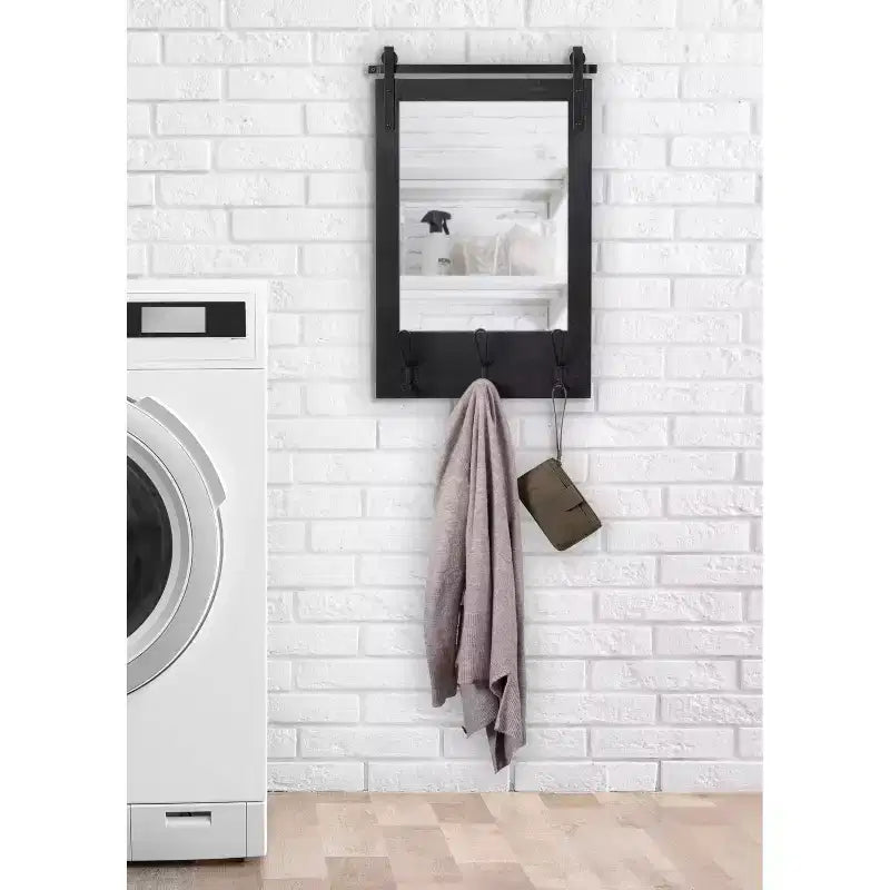 Miroir mural fonctionnel Cates 18 x 28 - Kate & Laurel All Things Decor
