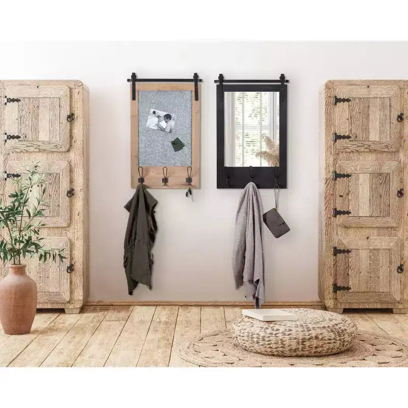 Miroir mural fonctionnel Cates 18 x 28 - Kate & Laurel All Things Decor