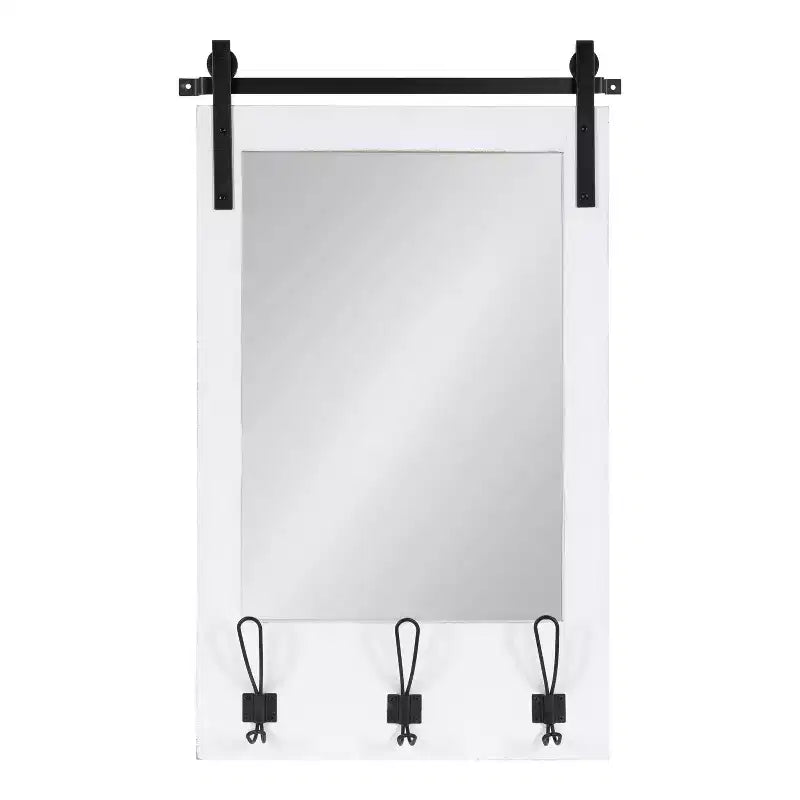 Miroir mural fonctionnel Cates 18 x 28 - Kate & Laurel All Things Decor