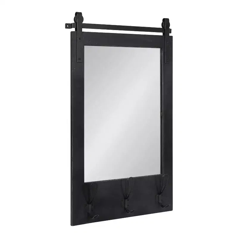 18 x 28 Cates Functional Wall Mirror - Kate & Laurel All Things Decor